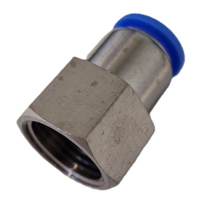 Female straight push-in airline fitting M5-1/2 BSP > 4-12mm