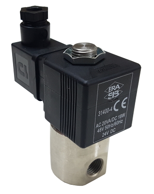 *On Sale*1/4 stainless solenoid valve 0-30 Bar 2/2 N/Closed
