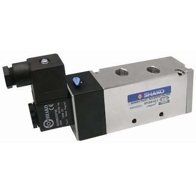1/4-1/2 Stainless air solenoid valve 1.5-10 Bar 5/2 single