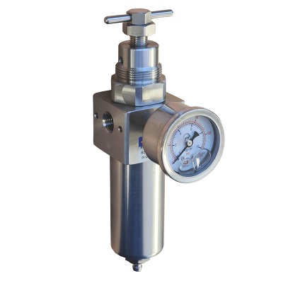 1/4 316 Stainless steel airline filter regulator 0.5-30 Bar